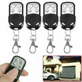 4 Pcs Funk Rolling Code Alarmanlage Handsender Garagentor 433MHz Fernbedienung