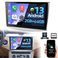 10" 2+64G CarPlay Android Autoradio Für VW Passat B6 B7 GPS Navi WIFI mit Kamera