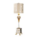 Tischleuchte Beistelllampe Nachttischlampe Stahl H 79 cm Wohnzimmerleuchte