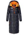 Navahoo warme Damen Winter Jacke Winterjacke Parka Stepp Mantel lang B937 NEU