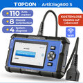 🔥TOPDON AD600S Profi KFZ OBD2 Diagnosegerät Auto Scanner 4System 8Services WIFI