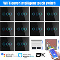 TUYA Smart WIFI Rolladenschalter Touch Jalousieschalter Vorhang Schalter Alexa #