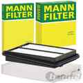 MANN FILTER INSPEKTIONSPAKET passend für RENAULT KOLEOS 2 HC NISSAN XTRAIL 3 T32