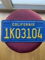 -1- California Nummernschild US License Plate USA Kalifornien Kennzeichen 31.04