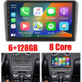 6+128GB Android 13 Autoradio GPS WIFI CarPlay DSP Für Audi A3 S3 RS3 2008-2012