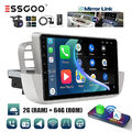 Android 13 Apple Carplay DAB+ Autoradio 2+64G GPS Nav Cam Für Fiat 500 2007-2015