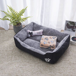 Hundebett Katzenbett Haustierbett Hundekissen Hundesofa Hundekorb Tierbett Hund