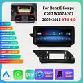 8+256G Für Mercedes E Coupe A207 C207 W207 Carplay Autoradio Android GPS WIFI BT