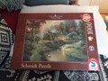 Schmidt Puzzle Thomas Kinkade, Friedliche Abendstimmung, 1000 Teile, wie neu