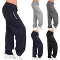 Sporthose Freizeithose Jogginghose Damen Lang Hose Laufhose Relaxhose Sweatpants