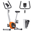 ONE | LCD Heimtrainer Fitness Fahrrad Hometrainer Ergometer Trimmrad Bike