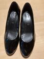 Gabor Pumps Lackschuhe schwarz Gr. 6,5, Absatz 5,5 cm kaum getragen