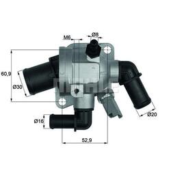 MAHLE Original Thermostat Kühlmittel z. Bsp. für FIAT