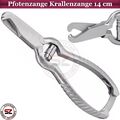 Krallenschere für Hunde Katzen Krallenzange Nager Pfotenzange Nagelzange 13.5cm