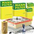 MANN FILTER INSPEKTIONSPAKET passend für VOLVO 2.4/T5 C30 533 V50 545 S40 544