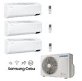 SAMSUNG Cebu 2 x 2,0kW + 1 x 6,5kW MultiSplit Aussen 8,0kW Klimaanlage Wärmepump