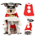 Haustier Weihnachten Kostüm Kleidung Winterjacke Hundemantel Kapuzenpullover DE
