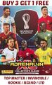 PANINI ADRENALYN XLWORLD CUP KATAR 2022 TOP MASTER/INVINCIBLE/ROOKIE/LEGENDS/LTD