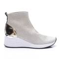 High-Top Sneaker Michael Kors Metallic Grau 39 EUR