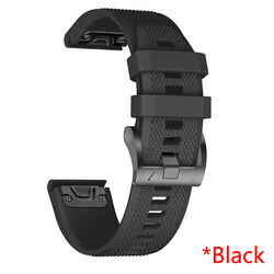 Quick Fit Silikon Sport Armband Für Garmin Fenix 7 7X 6 6X 5 5X 3 HR Epix Pro 2