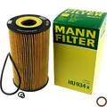 MANN-FILTER Ölfilter mit Dichtung für Mercedes-Benz M-Klasse ML 400 CDI G-Klasse