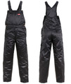 Planam Gletscher Piloten Latzhose Arbeitshose Thermohose schwarz Gr. S-3XL