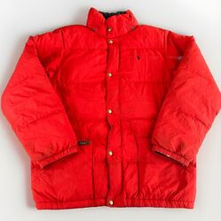 Vintage Polo Ralph Lauren Daunenjacke Pufferjacke XL Herbst Winter Frühling