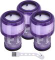 3X HEPA Filter für Dyson V12 Detect Slim Absolute Zubehör mit Reinigungsbürste