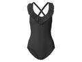 esmara® Damen Badeanzug mit integrierten Softcups (schwarz, 44) - B-Ware