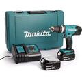 Makita DHP453SFE Akku-Schlagbohrschrauber 18V inkl. 2x 3,0 Ah Akku + Ladegerät