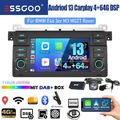 4+64G DAB+ Android 13 Carplay Autoradio GPS RDS Für BMW 3er E46 M3 Rover 75 MGZT