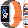 Silikon Magnet Armband Für Samsung Galaxy Fit 3 SM-R390 Smart Watch Uhrenarmband