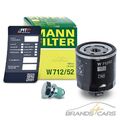 MANN ÖLFILTER+ÖLABLASS-SCHRAUBE FÜR AUDI A2 SEAT SKODA VW GOLF 4 5 POLO 6N 9N 6R