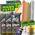 MANN INSPEKTIONSKIT+3x1L MANNOL 504 5W30 ÖL passend für SEAT IBIZA 3 VW POLO 9N