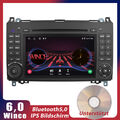 Autoradio Doppelt Din für Mercedes Benz B200 W169 W245 Viano W639 Vito Wince GPS