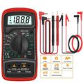 Multimeter Digital Messgeräte AC DC LCD Strommesser Voltmeter Amperemeter KD