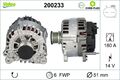 Lichtmaschine Generator Lima VALEO CORE-FLEX 200233 für VW PASSAT B6 3C2 Variant