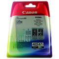 Canon Pixma MP190 MP210 MP220 MP450 MP460 MP470 Original Doppelpack Tinte PG40 CL41