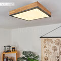 LED Decken Leuchten Holzoptik eckig Flur Ess Wohn Schlaf Zimmer Lampen modern