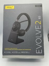 Jabra Evolve2 65 Stereo Wireless Headset (MS Teams, USB-A) - Black