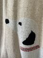 Wurst Hot Dog Dackel Laura Ashley Pullover Gr. 18 beige klassischer Stil selten 