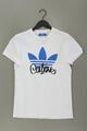 ✨ Adidas Sportshirt Regular T-Shirt für Herren Gr. 46, S Kurzarm weiß ✨