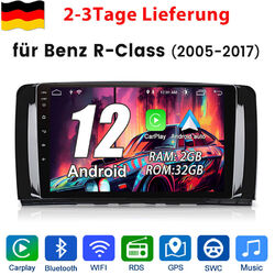 2+32GB Android Autoradio GPS Navi DAB+ Für Mercedes Benz R Class W251 2005-2017