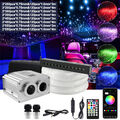 Auto Kfz RGBW LED Sternenhimmel Meteor Star Twinkle Lichtfaser Glasfaser Optik