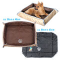 Hundebett Tierbett Tiermatte Hundekorb Katzenbett Hundesofa Schlafplatz Decke XL