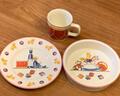 Original Tiffany Toys Kindergeschirr Set Rund Teller Suppenteller Becher A547