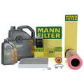 MANN Filterset + 7L ORIGINAL 5W30 Motoröl für MERCEDES W211 E200/220CDI OM646