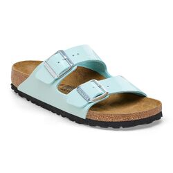 Birkenstock Arizona BS Damen Pantolette,Pat. Surf Green,Lederdecksohle,Gr.37-42