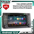 8-Kern Android 13 Autoradio GPS Navi DAB+ BT CarPlay Für VW T5 Multivan Touareg