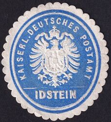 Siegelmarken Post  „Kaiserl. Deutsches Postamt“ zur Auswahl, vor 1890